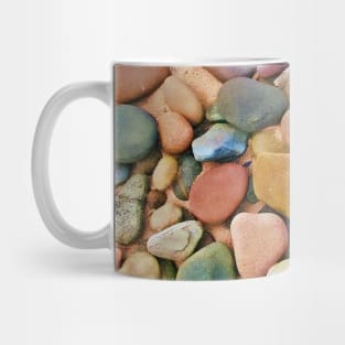 Beach Stones Abstract 4 Mug